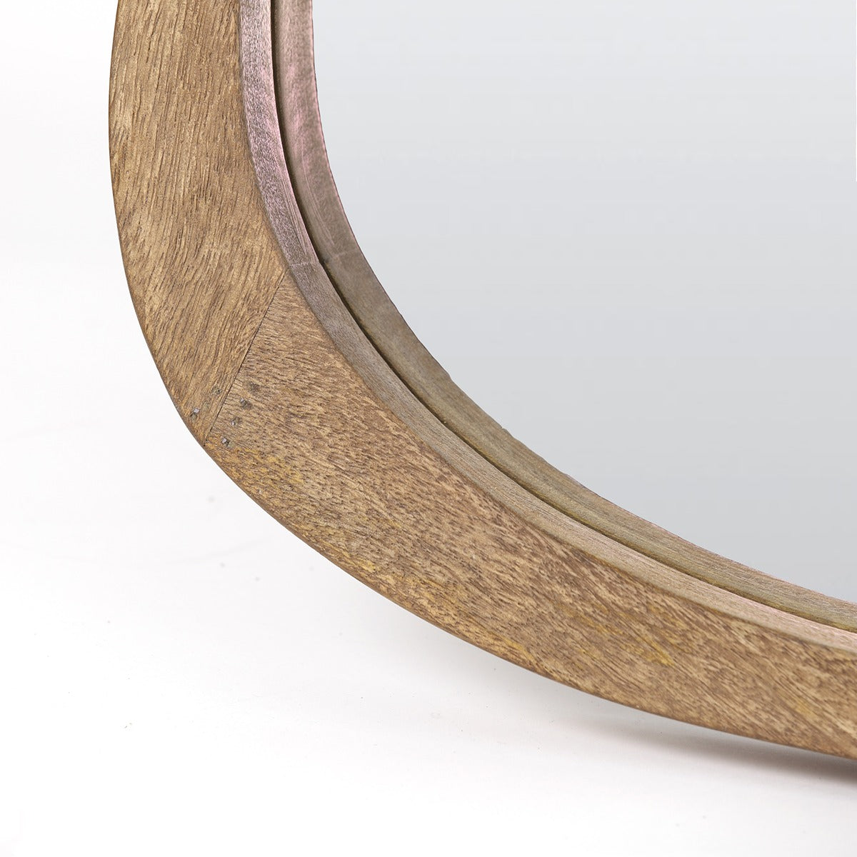 Sonora Wooden Mirror 80x120cm - Dark Brown