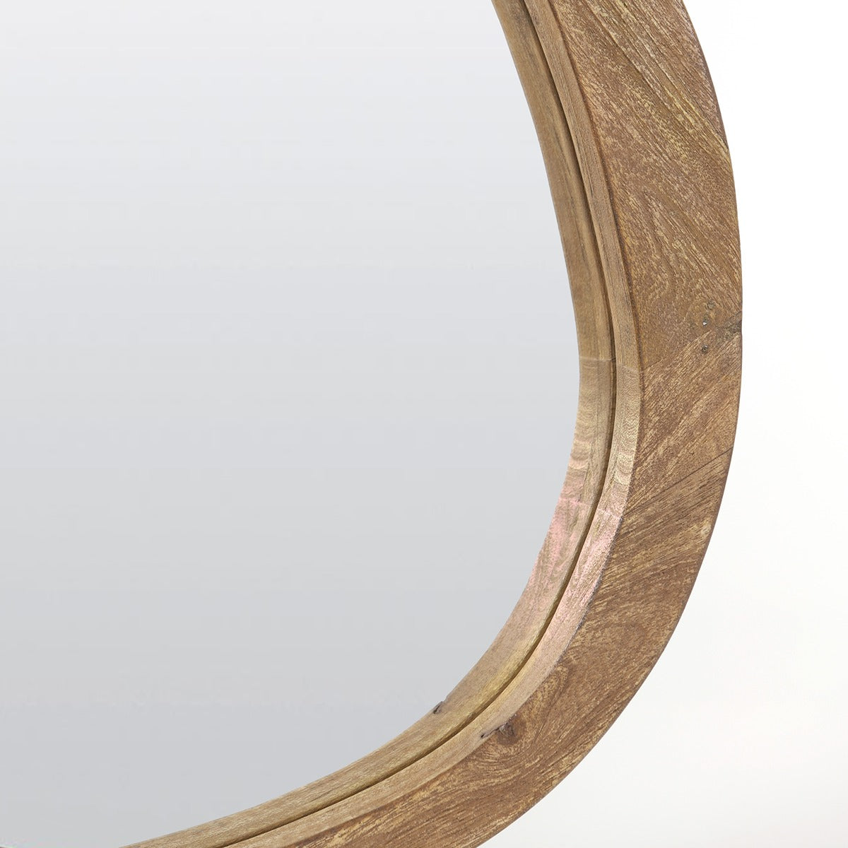 Sonora Wooden Mirror 80x120cm - Dark Brown