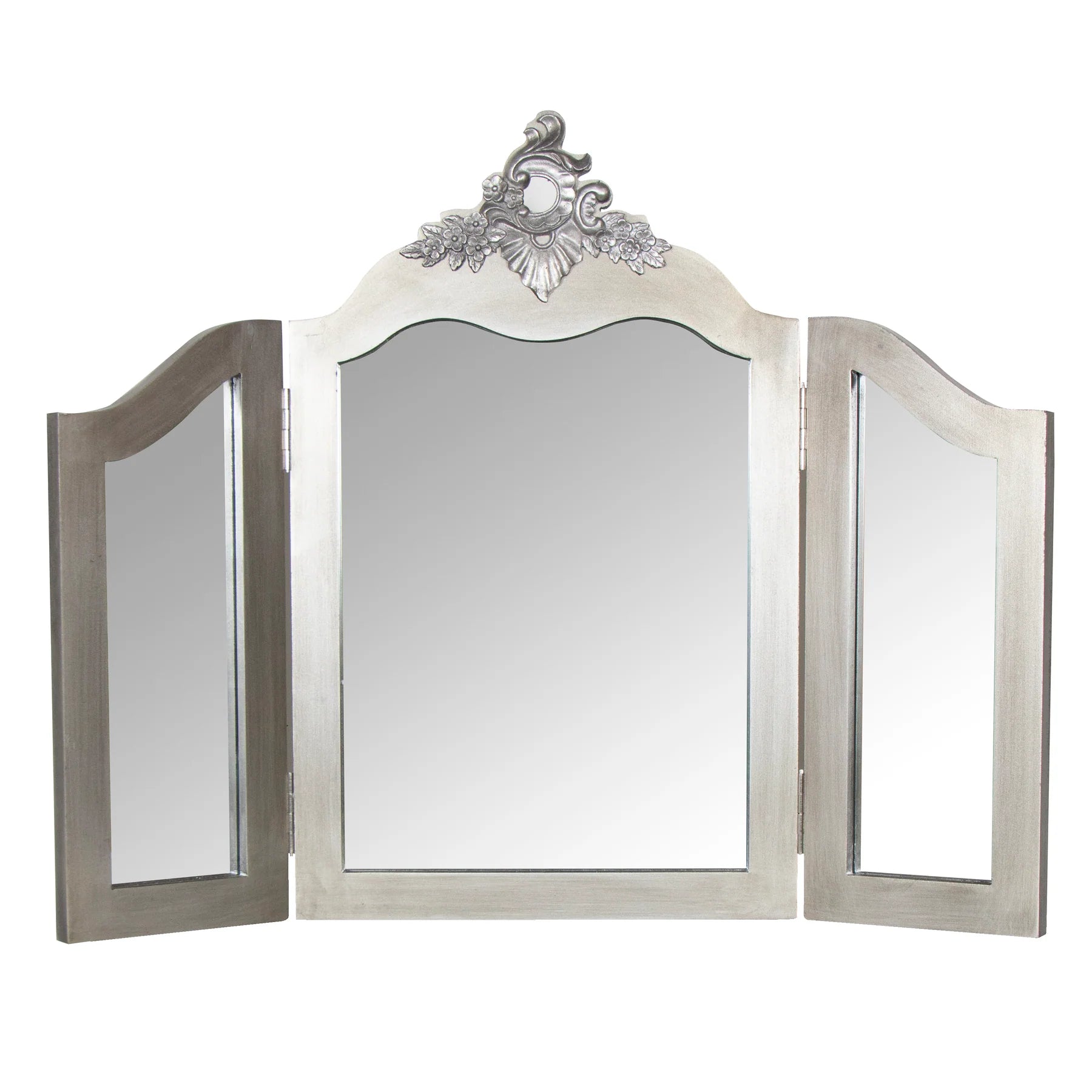 Ornate Triple Dressing Table Mirror